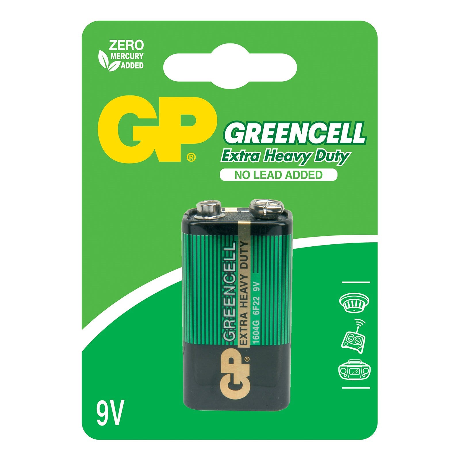 GP Greencell Heavy Duty Batteries - Multiple Sizes Available