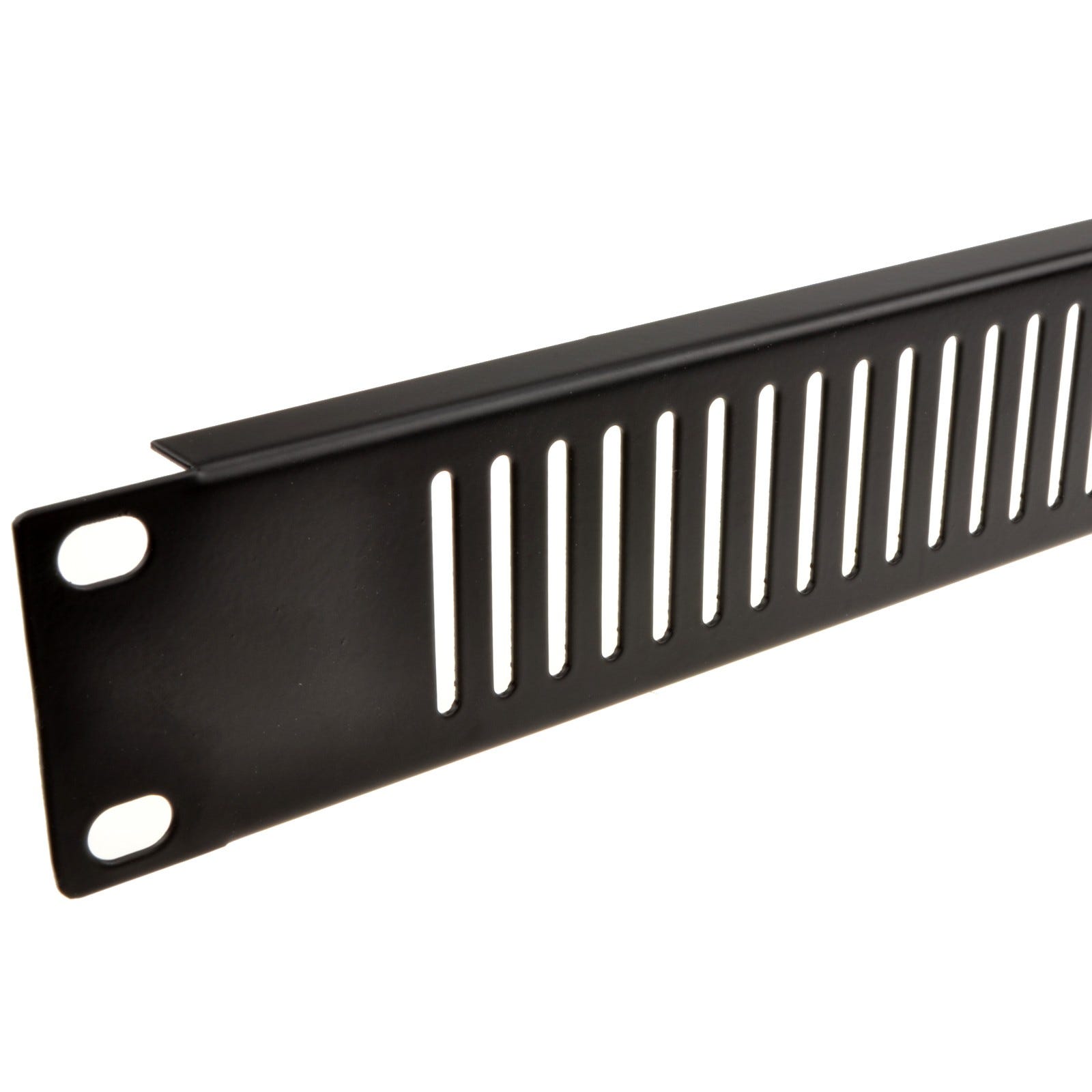 19 Inch Rack Blanking Plates - Black - Multiple Sizes & Ventilation Options