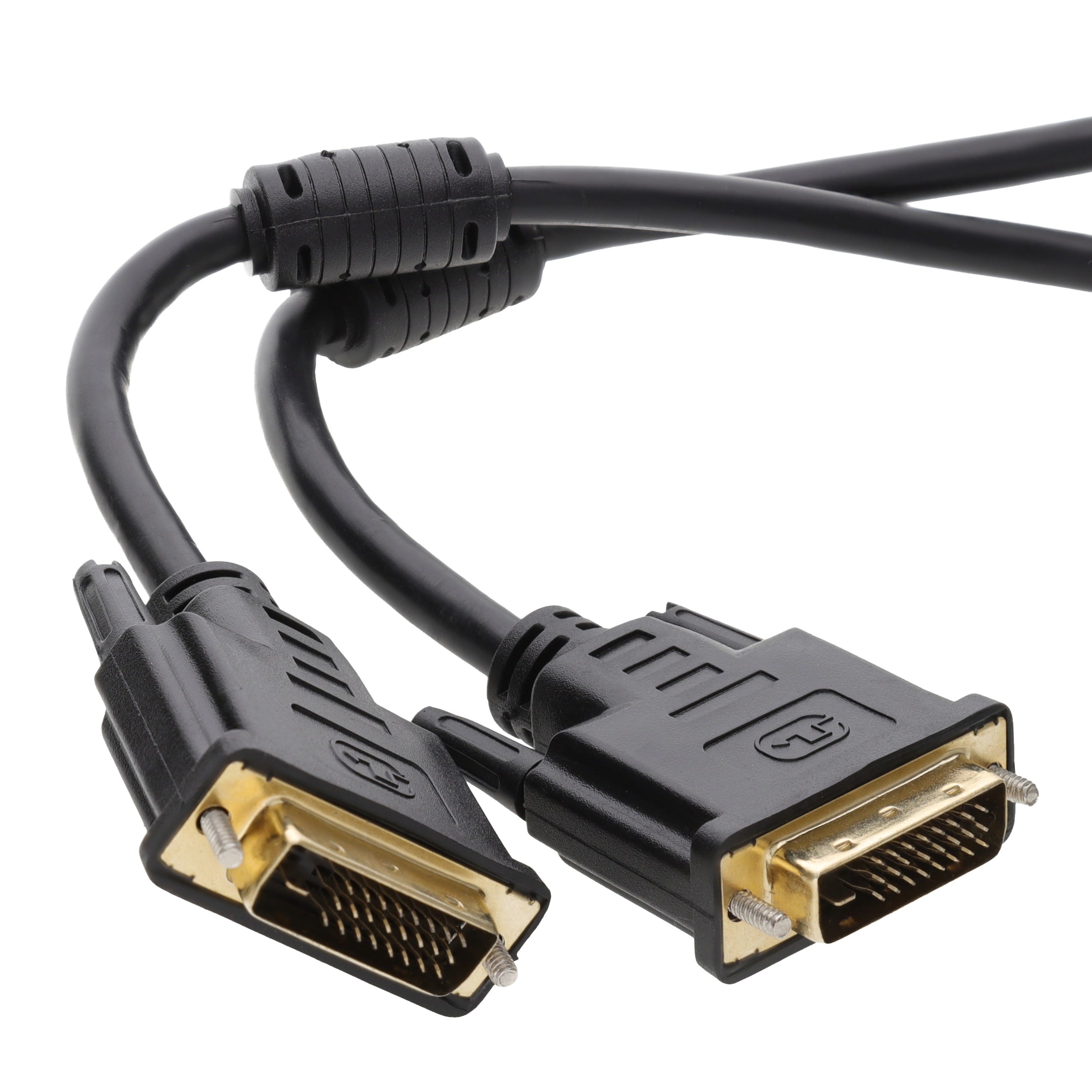 DVI-D Dual Link Cable with Ferrite Cores - Multiple Lengths