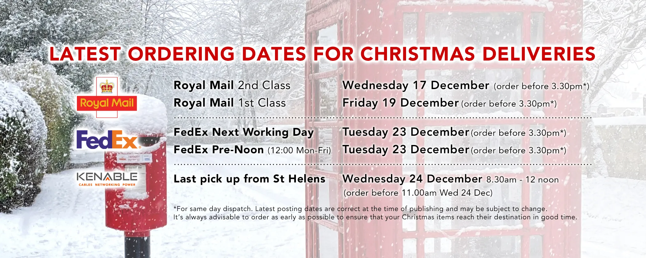 Postage Times Banner